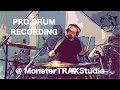 MonsterTraxStudio Drum Recording Session Stereo Version