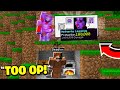 Minecraft Manhunt but I trolled with Protection 100,000..