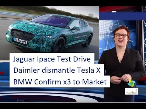 ecoTEC 30: Jaguar i-Pace + Daimler take Tesla X apart