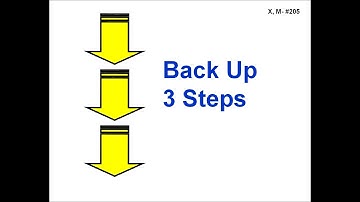 205. Backup 3 Steps