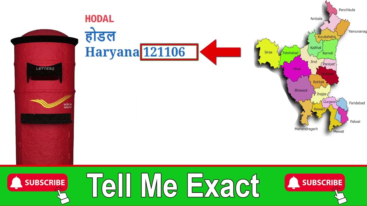 Hodal PIN Code 121106