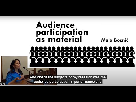 Maja Bosnić Lecture: Audience participation 