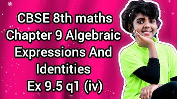 Ex 9.5 q1 (iv) Chapter 9 Algebraic Expressions And Identities class 8 math NCERT Syllabus in English