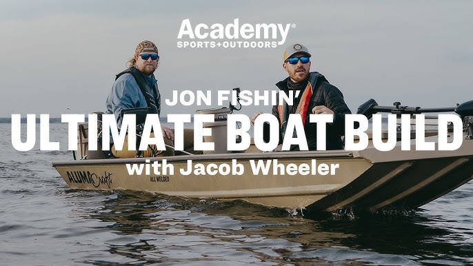 Academy Sports Mini Bass Boat Review  Alumacraft Waterfowler 15 Mod V Jon  Boat 