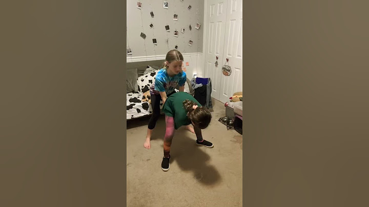Partner acro tricks