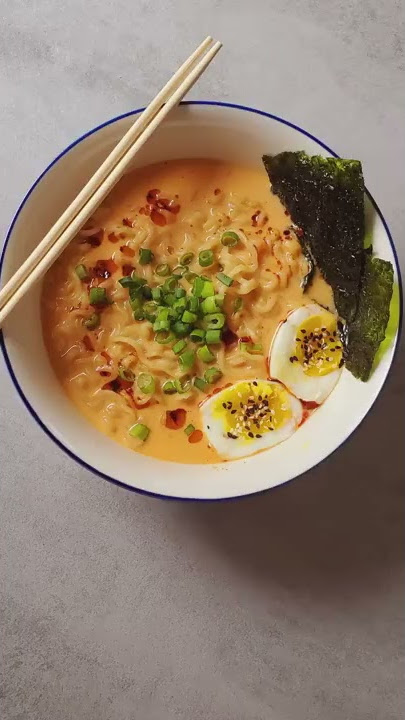 I tried the Tiktok viral ramen  🍜 | 10 min recipe