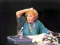 Stella Adler talks about theater