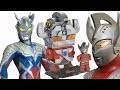 Ultraman Zero Builds A Ultraman Taro Statue With Toy Bricks! Kid Pretend Play ウルトラマン&ウルトラマンゼロのおもちゃ