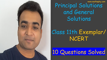 Principal Solutions General Solutions Class 11 EX 3.4 NCERT CHAPTER 3 SOLUTION