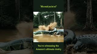 Anaconda Vs. Crocodile The Ultimate Rivalry