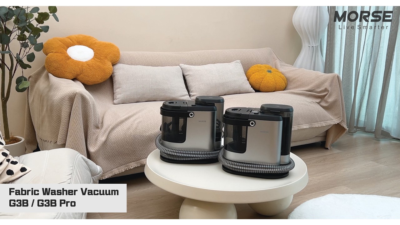 掃除機・クリーナー massu works Morse Fabric Washer Vacuum G3B (Standard / Pro) - YouTube