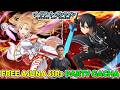 ASUNA SSR+ GRATISAN BROKEN BANGET! LANJUT GACHA 200X UNTUK BUILD 2 TEAM BERBEDA - SWORD ART ONLINE