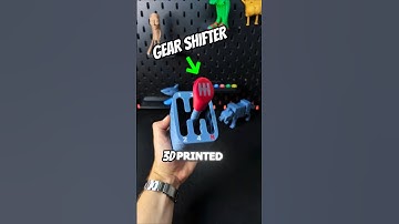 3D-geprinte grote versnellingspook Fidget #fidget #howto