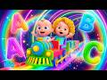 Learn ABC & Colors with Magic Train! 🚂🌈 3D Toddler Learning Video | Kid TV