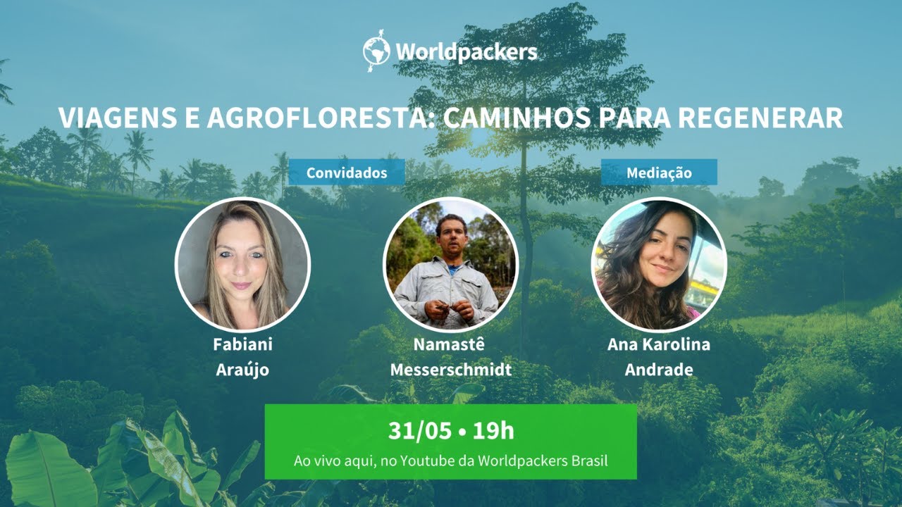 [🔴 LIVE] Viagens e Agrofloresta: Caminhos para regenerar