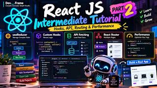React JS Full Tutorial Part 2 🚀 | Hooks, API Fetching, Routing & Performance Optimization