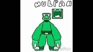 DRAWING MY FAVORITE GEOMETRY DASH YOUTUBER @Mulpan #art #artedigital #drawing #geometrydash #mul