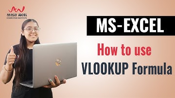 MS-EXCEL | How to use or apply VLOOKUP Formula | Akash Webs Computer Institute | Kamalpreet kaur