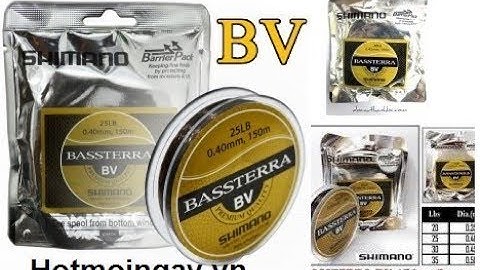 Cước Câu Cá Shimano Bassterra 150m