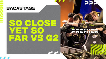 SO CLOSE YET SO FAR | BLAST WORLD FINAL | NIP BACKSTAGE #Tibber