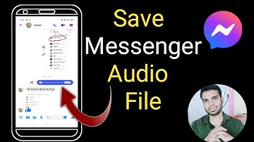 how to save messenger voice clip ! download messenger audio file