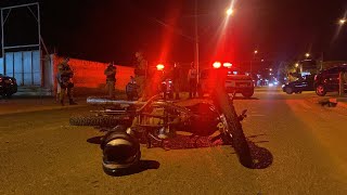 Acidente entre moto e carro deixa um ferido