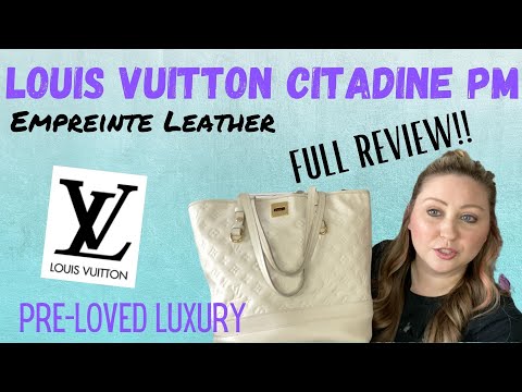 Louis Vuitton Citadine PM Empreinte Leather Shoulder Bag