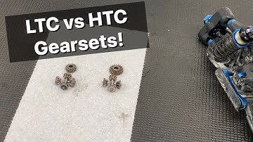 HTC vs LTC differential gears EXPLAINED! Team Associated RC8 Platform