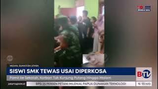 Siswi SMK di Medan Tewas Usai Diperkosa dan Dicekoki Miras