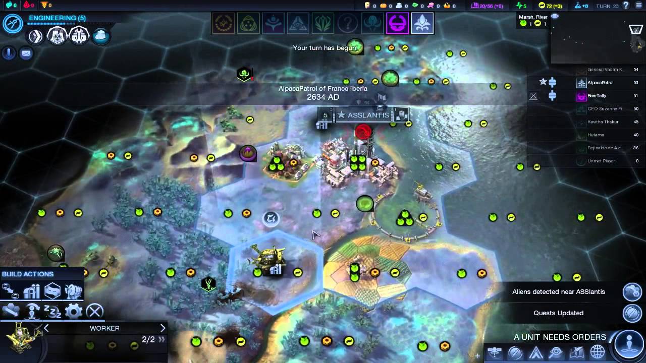 Civilization : Beyond Earth Multiplayer - [Part 1] feat. Baer