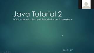 Java Tutorials For Beginners Abstraction,Encapsulation,Inheritance,Polymorphism 2