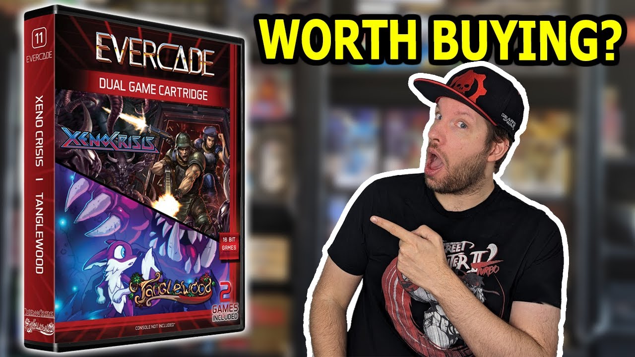 Tanglewood & Xeno Crisis Cart review for EVERCADE - YouTube