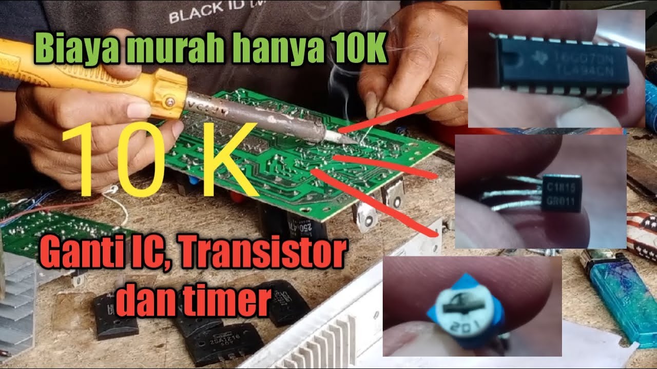 Cara perbaiki / Service Switching 12 Vdc 20 A for CCTV @CCTVDKI