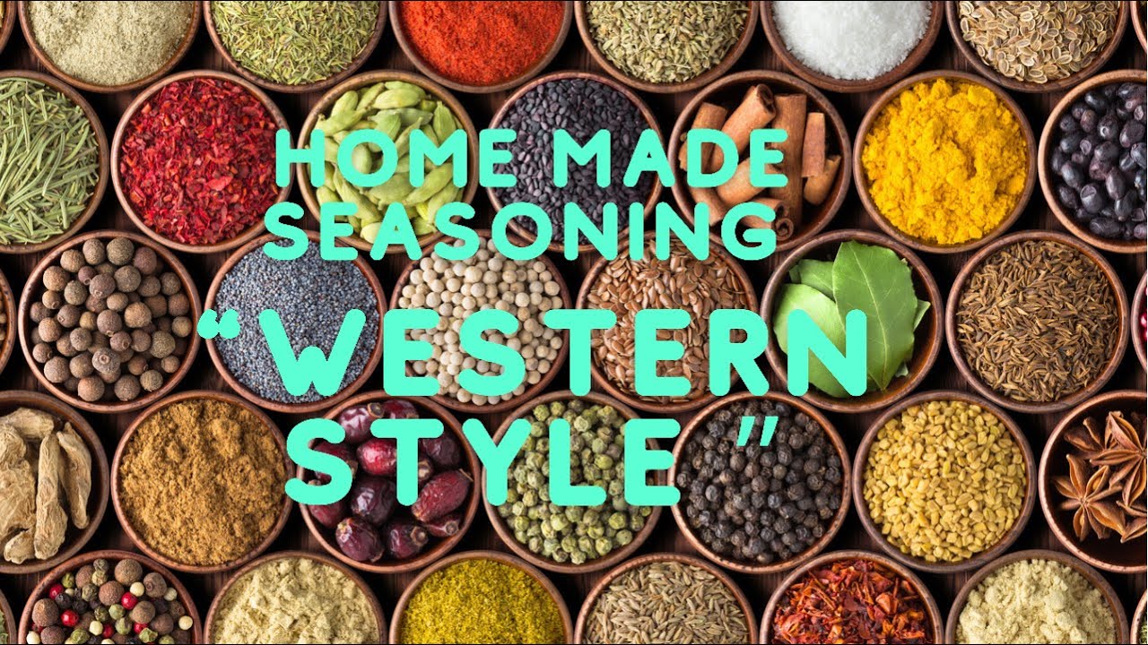 How to make your own seasoning- - YouTube