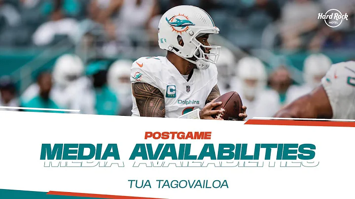 QB Tua Tagovailoa meets with the media after #NYJvsMIA | Miami Dolphins