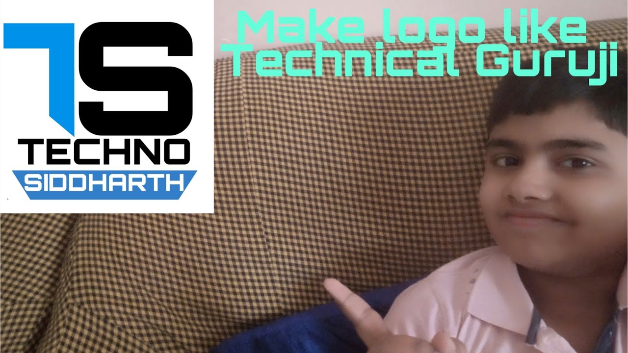 How to make a logo like technical guruji - YouTube