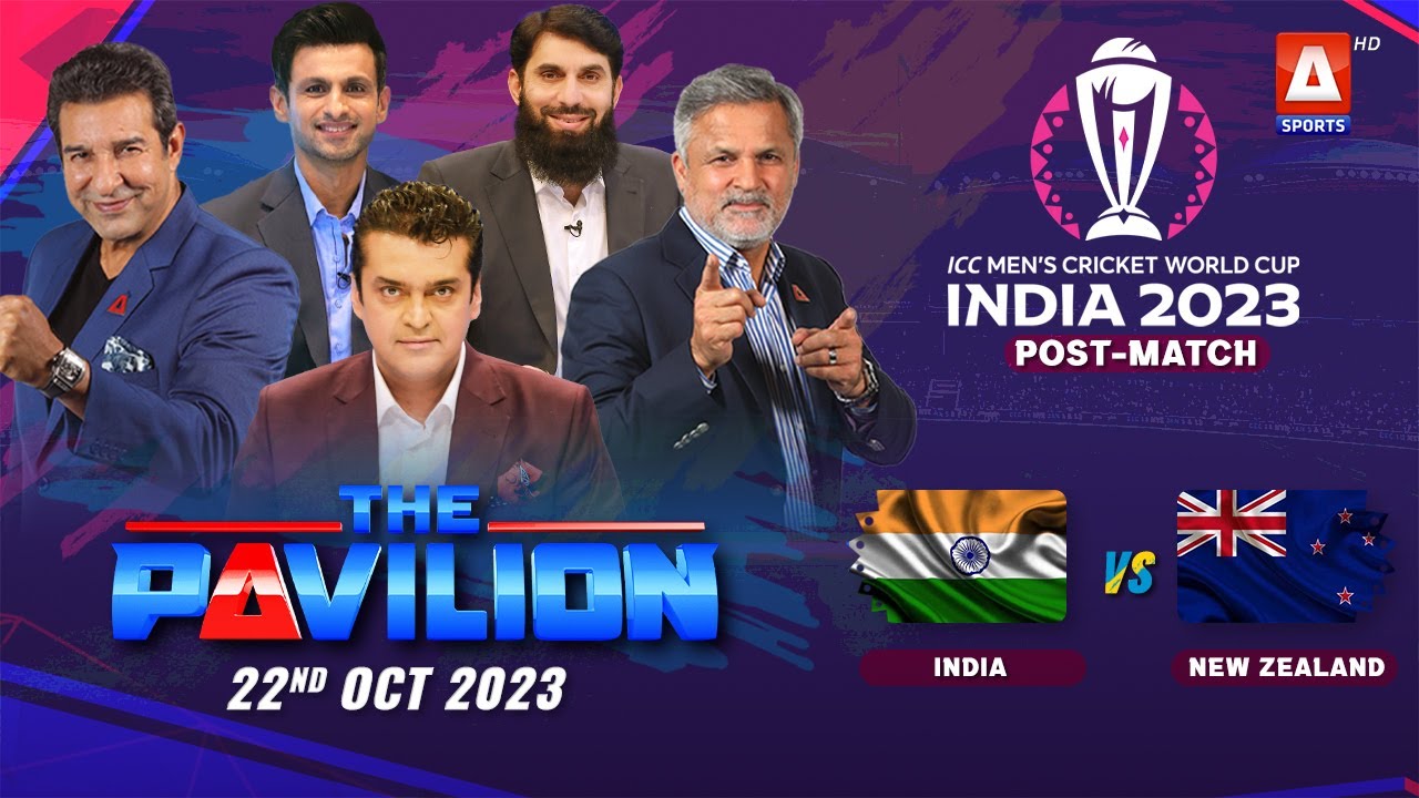 ⁣The Pavilion | INDIA vs NEW ZEALAND (Post-Match) Expert Analysis | 22 October 2023 | A Sports