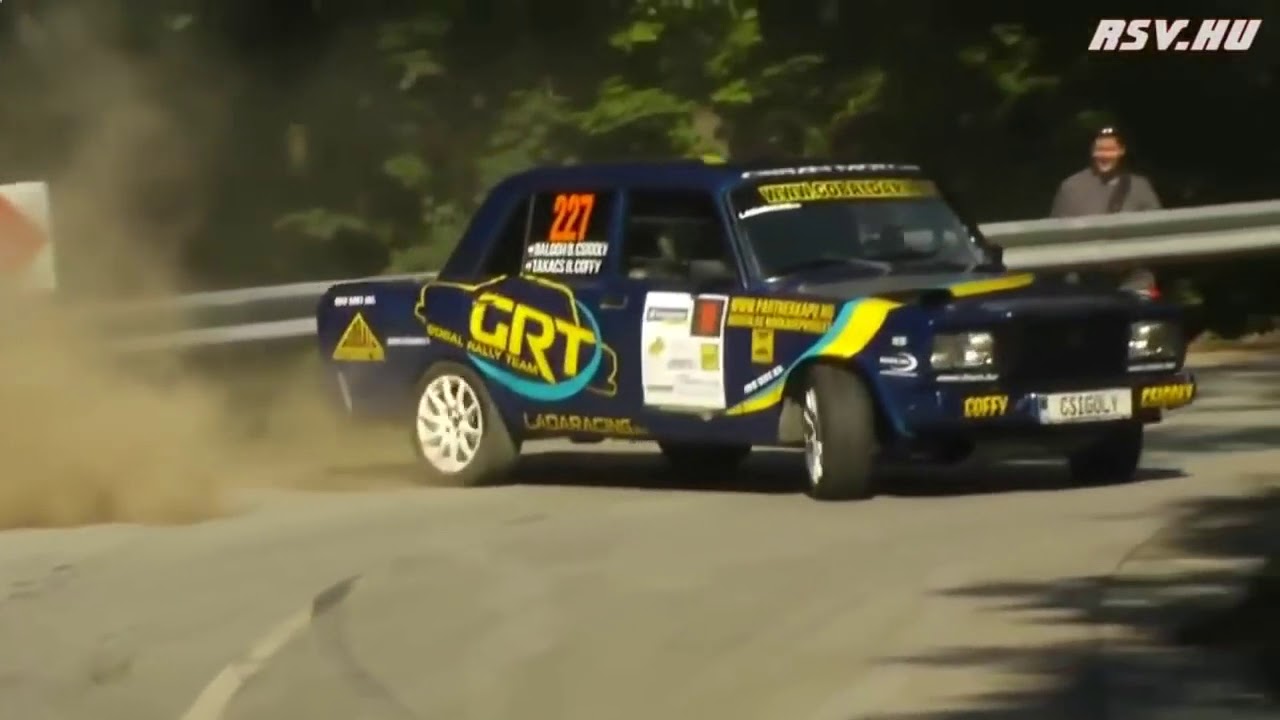 Лада 2107 Аварии на ралли Ваз 2107 - YouTube