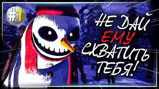 картинка: УЖАСНЫЙ СНЕГОВИК ХОЧЕТ МЕНЯ СОЖРАТЬ!!! ⛄ Frosty Nights #1