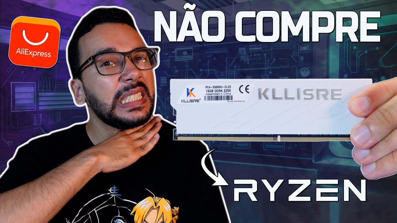 32GB for R$160!? DO NOT BUY Kllisre DDR4 memory for your RYZEN