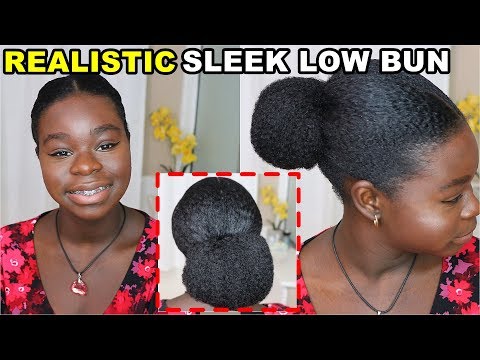 Quick Holiday Hairstyle For Natural Hair Rosette Updo