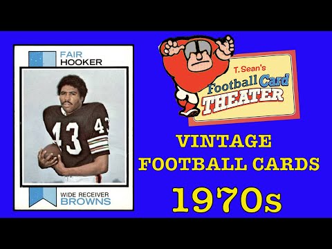 VINTAGE FOOTBALL CARDS FROM THE 70s Football Card Theater