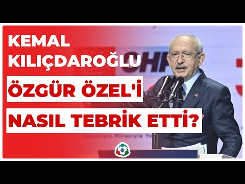 Kemal Kılıçdaroğlu Özgür Özel'i Nasıl Tebrik Etti? I KRT Haber