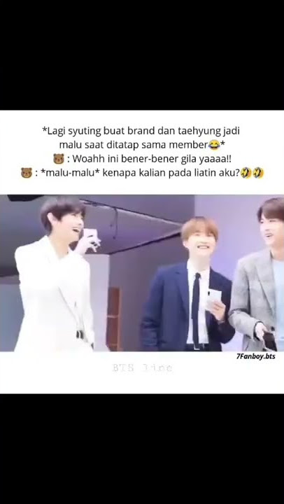 Taehyung aja salting diliatin semua member kaya gitu😆 #bts #short #army #btsarmy #taehyung