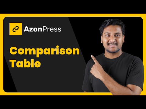 How To Create Amazon Product Comparison Table in WordPress