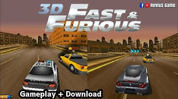 Fast And Furious 3D : The Movie Java | J2ME Loader Android