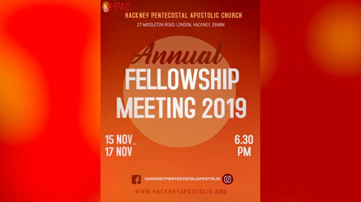 HPAC - Fellowship Meeting 2019 - Day 3
