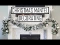 DECORATE MANTEL FOR CHRISTMAS 2018 - DOLLAR TREE MANTEL