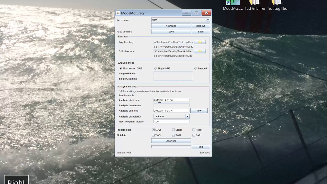 Model Accuracy - Setup