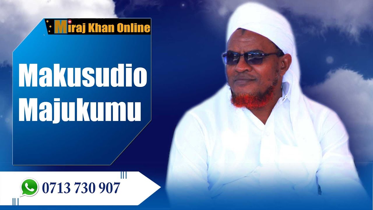 MAULANA ABUBAKAR: PEPO SIO RAHISI KAMA ANDAZI, Makusudio na Majukumu